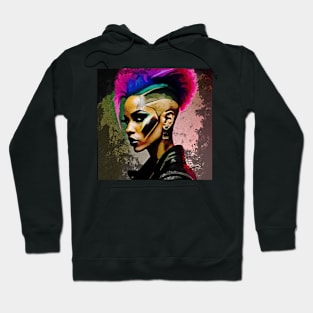 Punk Evil Stare (grunge style) Hoodie